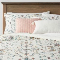 Buy ✨ Ancora Border Print Comforter Bedding Set Blue/Pink/Yellow - Threshold™ 😀 -Bedding Sets & Collections Sales Shop unnamed file 1397