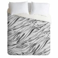Wholesale 🎁 Gray Pattern State Marble Duvet Cover - Deny Designs 😍 -Bedding Sets & Collections Sales Shop unnamed file 13982