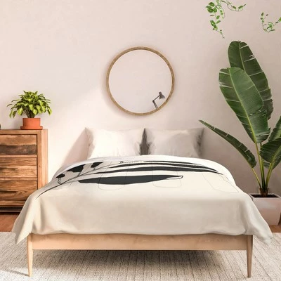 Brand new β Breezy Palm Cotton Duvet & Sham Set - Deny Designs Beige π 2 Brand new β Breezy Palm Cotton Duvet & Sham Set - Deny Designs Beige π - Image 2