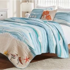 Coupon 🤩 Maui 5pc Quilt & Sham Set - Greenland Home Fashions 🔥 -Bedding Sets & Collections Sales Shop unnamed file 14096