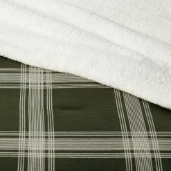 Best deal 💯 Sherpa & Plush Reversible Plaid Comforter & Sham Set - Threshold™ Gray/cream ❤️ 8 Best deal 💯 Sherpa & Plush Reversible Plaid Comforter & Sham Set - Threshold™ Gray/cream ❤️ -Bedding Sets & Collections Sales Shop unnamed file 1410