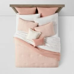 Promo ⌛ Clarion Simple Stripe Comforter Bedding Set Terracotta/Salmon Pink - Threshold™ ✨ 11 Promo ⌛ Clarion Simple Stripe Comforter Bedding Set Terracotta/Salmon Pink - Threshold™ ✨ -Bedding Sets & Collections Sales Shop unnamed file 1413