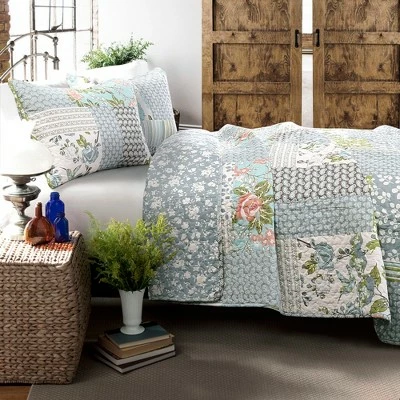 Top 10 🤩 Lush Decor Blue Roesser Quilt Set - Lush Décor 🎁 1 Top 10 🤩 Lush Decor Blue Roesser Quilt Set - Lush Décor 🎁