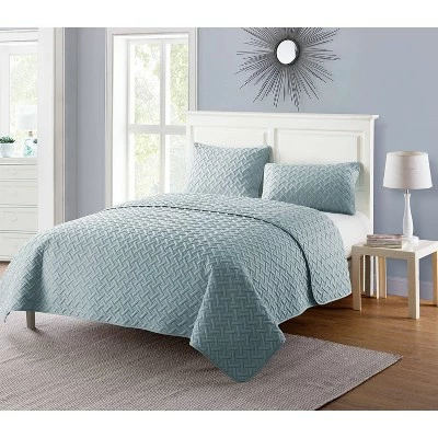 Best deal π― Nina Embossed Quilt Set - VCNY Home Green β¨ 2 Best deal π― Nina Embossed Quilt Set - VCNY Home Green β¨ - Image 2