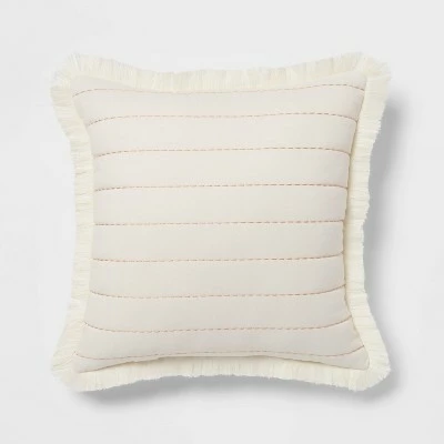 Promo ⌛ Clarion Simple Stripe Comforter Bedding Set Terracotta/Salmon Pink - Threshold™ ✨ 7 Promo ⌛ Clarion Simple Stripe Comforter Bedding Set Terracotta/Salmon Pink - Threshold™ ✨ - Image 7