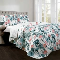 Wholesale 🛒 Lush Decor Blue & Coral Zuri Floral Quilt Set - Lush Décor ⭐ 11 Wholesale 🛒 Lush Decor Blue & Coral Zuri Floral Quilt Set - Lush Décor ⭐ -Bedding Sets & Collections Sales Shop unnamed file 14223