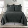Brand new 🌟 Solid Quilt and Sham Set - The Industrial Shop Dark Gray ❤️