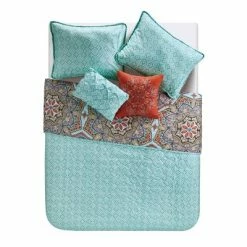 Best deal 🎉 Yara Quilt Set - VCNY Turquoise Blue 🌟 -Bedding Sets & Collections Sales Shop unnamed file 14285