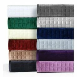 Cheapest ⌛ Florence Velvet Oversized Quilt Set - Tribeca Living Emerald Green 👍