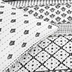 Budget 🧨 Lush Decor Monique Stripe Quilt - Lush Décor Navy/white 🎁 -Bedding Sets & Collections Sales Shop unnamed file 14316