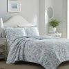 Deals 👏 Blue Amberley Quilt Set - Laura Ashley® ⌛