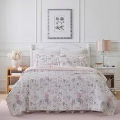 Coupon 🤩 Pink Breezy Floral Quilt Set - Laura Ashley ❤️ 17 Coupon 🤩 Pink Breezy Floral Quilt Set - Laura Ashley ❤️ -Bedding Sets & Collections Sales Shop unnamed file 14379