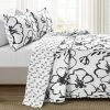 Cheap 👏 Lush Decor Scandinavian Floral Quilt Set - Lush Décor Navy 🛒