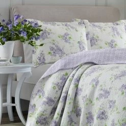 Discount 💯 Keighley Reversible Quilt Set Purple - Laura Ashley 🌟 -Bedding Sets & Collections Sales Shop unnamed file 14414