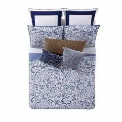 Best reviews of 👍 Indienne Paisley Quilt Set Navy/White - Oceanfront Resort 🧨 -Bedding Sets & Collections Sales Shop unnamed file 14520