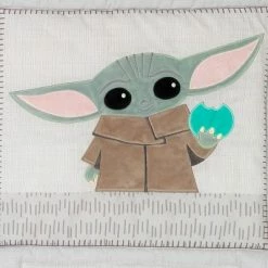 Best Pirce 🤩 Lambs & Ivy Star Wars The Child Baby Yoda Nursery 3-Piece Baby Crib Bedding Set 🌟 -Bedding Sets & Collections Sales Shop unnamed file 14531