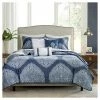 Best deal ✔️ Madison Park Audra Large Medallion Reversible Quilted Coverlet Set - 6pc Navy 😀