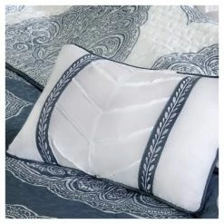 Best deal ✔️ Madison Park Audra Large Medallion Reversible Quilted Coverlet Set - 6pc Navy 😀 -Bedding Sets & Collections Sales Shop unnamed file 14543