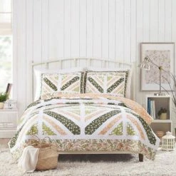Deals 👍 Bonnie Christine for Makers Collective 3pc Floret Field Quilt & Sham Set Pink 👍 -Bedding Sets & Collections Sales Shop unnamed file 14574