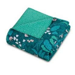 Best Pirce 🔔 Jungle Floral Quilt Set - Elizabeth Olwen for Makers Collective Green 👏 -Bedding Sets & Collections Sales Shop unnamed file 14587