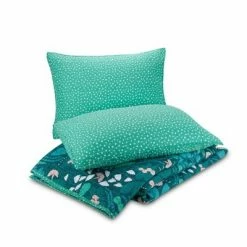 Best Pirce 🔔 Jungle Floral Quilt Set - Elizabeth Olwen for Makers Collective Green 👏 -Bedding Sets & Collections Sales Shop unnamed file 14588