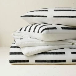 Buy 🛒 Opalhouse Designed With Jungalow Printed Comforter & Sham Set Dash Print Off White/Black – Opalhouse™ designed with Jungalow™ 😀