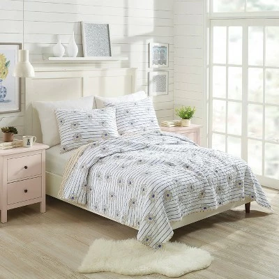 Discount π Zinnia Floral Quilt Set - Makers Collective π 5 Discount π Zinnia Floral Quilt Set - Makers Collective π - Image 5