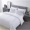 Hot Sale ❤️ The Nesting Company Larch Collection 3 Piece Hotel Quality Luxuriously Soft & Lightweight Quilted Bedding Set with 2 Pillow Shams ⭐