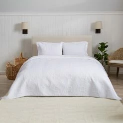 Best Pirce 🛒 Great Bay Home Pinsonic Medallion 3-Piece Quilt Set With Shams Clara Collection 👍 -Bedding Sets & Collections Sales Shop unnamed file 14726