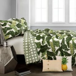 Best deal ✨ Lush Decor 5pc Tropical Paradise Quilt Set Green - Lush Décor 🤩