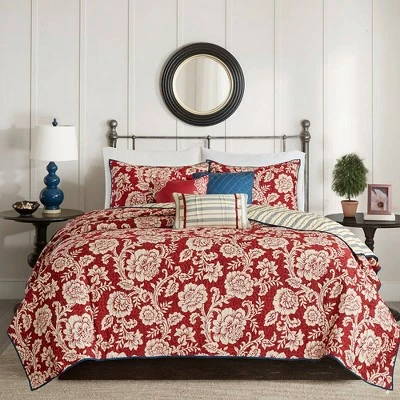 Flash Sale βοΈ Madison Park Rose Cotton Twill Reversible Coverlet Set Red π€© 1 Flash Sale βοΈ Madison Park Rose Cotton Twill Reversible Coverlet Set Red π€©