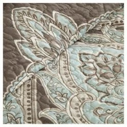 Best reviews of 🎉 Madison Park Leona Paisley Quilted Coverlet Set - 6pc Brown 🎁 -Bedding Sets & Collections Sales Shop unnamed file 14800