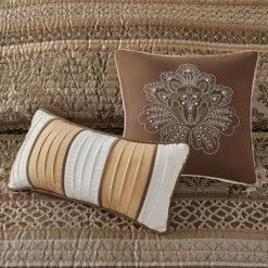 Flash Sale ⌛ Madison Park Mirage 6pc Polyester Jacquard Quilted Coverlet Bedding Set Brown/gold ⌛ -Bedding Sets & Collections Sales Shop unnamed file 14839