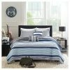 Buy 🛒 Intelligent Design Blain Quilted Coverlet Set Blue 🔥