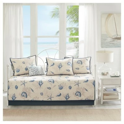 Top 10 β€οΈ Madison Park Blue Rockaway Daybed Cover Set (75x39") 6pc π 1 Top 10 β€οΈ Madison Park Blue Rockaway Daybed Cover Set (75x39") 6pc π