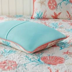 Brand new ❤️ Madison Park Coral Ocean View Printed Quilt Set 6pc 👍 11 Brand new ❤️ Madison Park Coral Ocean View Printed Quilt Set 6pc 👍 -Bedding Sets & Collections Sales Shop unnamed file 14853