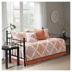 Buy 🛒 Madison Park Arbor Daybed Cover Set 75"x39" Spice 🎉 -Bedding Sets & Collections Sales Shop unnamed file 14873