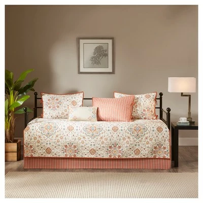 Promo 𧨠Madison Park Ivory Neda Daybed Cover Set 75"x39" 6pc β¨ 1 Promo 𧨠Madison Park Ivory Neda Daybed Cover Set 75"x39" 6pc β¨