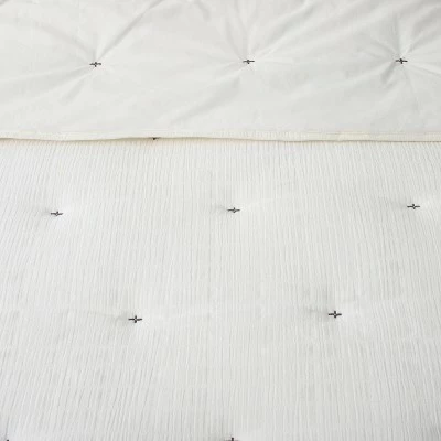 Best deal ๐ Hearth & Hand With Magnolia X Stitch Comforter & Sham Set - Hearth & Handโข with Magnolia Sour Cream ๐ 2 Best deal ๐ Hearth & Hand With Magnolia X Stitch Comforter & Sham Set - Hearth & Handโข with Magnolia Sour Cream ๐ - Image 2