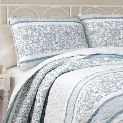 Cheap 🤩 Lush Decor Nisha Reversible Quilt Set Blue - Lush Décor ❤️ -Bedding Sets & Collections Sales Shop unnamed file 14901
