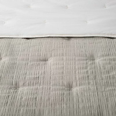 Best deal ๐ Hearth & Hand With Magnolia X Stitch Comforter & Sham Set - Hearth & Handโข with Magnolia Sour Cream ๐ 3 Best deal ๐ Hearth & Hand With Magnolia X Stitch Comforter & Sham Set - Hearth & Handโข with Magnolia Sour Cream ๐ - Image 3