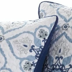 Brand new 🔥 Intelligent Design Blue Taylor Quilted Coverlet Set 😀 -Bedding Sets & Collections Sales Shop unnamed file 14956