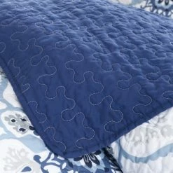 Brand new 🔥 Intelligent Design Blue Taylor Quilted Coverlet Set 😀 -Bedding Sets & Collections Sales Shop unnamed file 14957