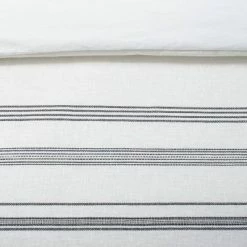 Best Sale 🌟 Hearth & Hand With Magnolia Open Stripe Comforter & Sham Set - Hearth & Hand™ with Magnolia Railroad Gray 🎉 -Bedding Sets & Collections Sales Shop unnamed file 1498