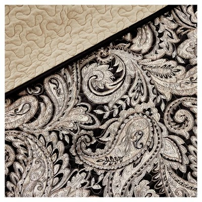 Promo π Madison Park 6pc Charlotte Quilted Coverlet Set Black β€οΈ 3 Promo π Madison Park 6pc Charlotte Quilted Coverlet Set Black β€οΈ - Image 3