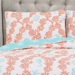 Flash Sale 🌟 Lush Decor Blue Dina Coral Quilt Set - Lush Décor 😍 -Bedding Sets & Collections Sales Shop unnamed file 15034