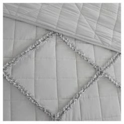 Hot Sale ✔️ Madison Park Gray Robin Quilt Set (Full/Queen) 👍 -Bedding Sets & Collections Sales Shop unnamed file 15039