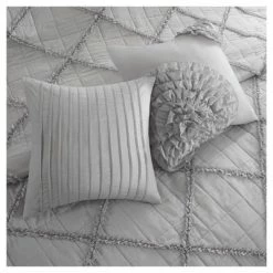 Hot Sale ✔️ Madison Park Gray Robin Quilt Set (Full/Queen) 👍 -Bedding Sets & Collections Sales Shop unnamed file 15042