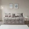 Discount 😀 Madison Park 6pc Lucita Daybed Cover Set Dark Gray ✨