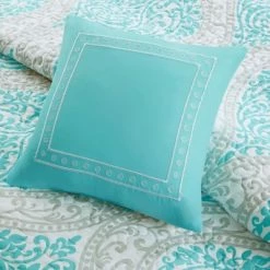 Flash Sale 👏 Intelligent Design Chelsea Damask Quilted Coverlet Set Aqua 🧨 -Bedding Sets & Collections Sales Shop unnamed file 15088